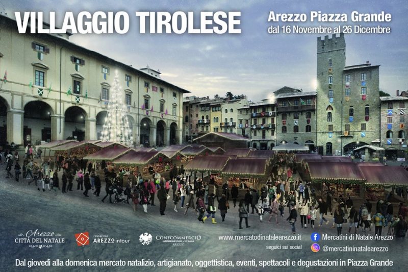 Arezzo mercatini di Natale 2026